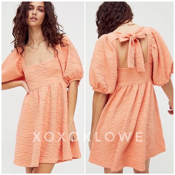 Free People Violet Mini Dress NWT Med - Picture 3 of 9